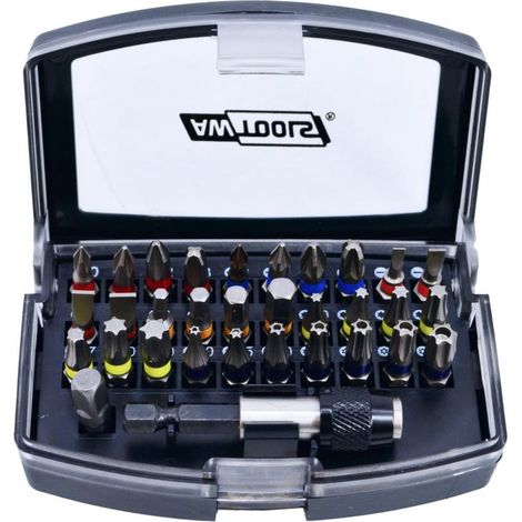JUEGO DE PUNTAS DE DESTORNILLADOR AWTOOLS S2 32 piezas (1/3)