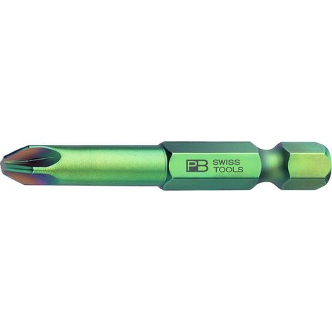 PB Swiss Tools Pozidriv-Klinge, Schaft E 6,3 3/95 mm
