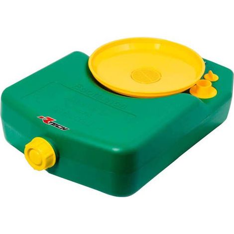 Racetech (rtech) 2025/12 contenitore olio motore usato 12L verde