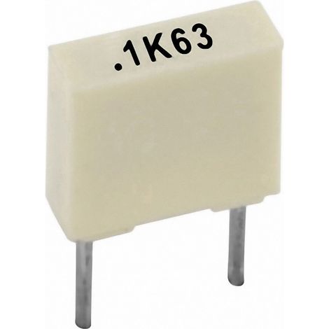 Kemet R82DC3220AA60K+ 1 St. Polyester-Kondensator radial bedrahtet 220 nF 63 V 10 % 5 mm (L x B x H (1/2)