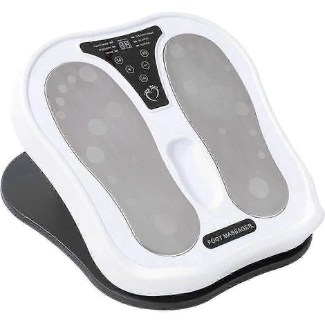 Le masseur de pieds électrique avec télécommande favorise la circulation sanguine, détend les muscles et soulage les douleurs aux pieds grâce à ses 15 vitesses de vibration. (1/5)