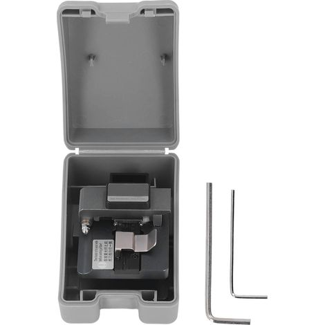 Coupe-fibre optique haute précision, machine de découpe automatique avec retour lame, pince 3-en-1 incluse. (1/5)
