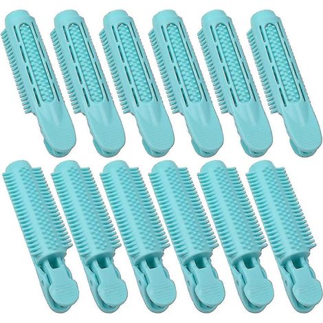 Lot de 12 pinces à cheveux volumisantes pour les racines, pinces à cheveux naturelles et duveteuses, outil de coiffure pour créer des boucles ondulées et volumineuses. (1/5)