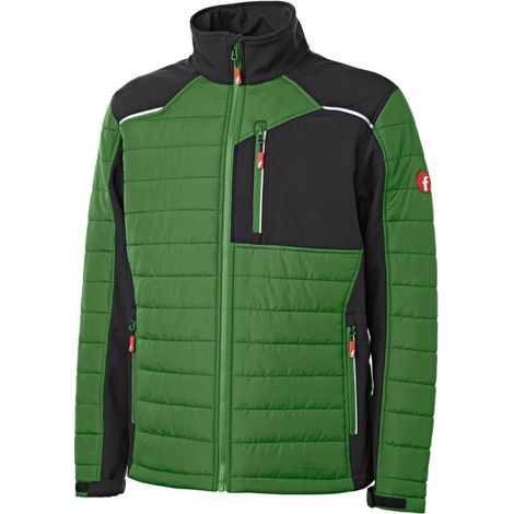 Hybrid-Steppjacke grün/schwarz Gr. M Fortis
