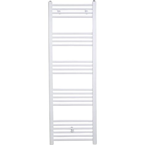 Radiador toallero de agua caliente CODA 160 x 50 cm blanco