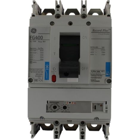 Interruttore automatico serie FG400 3 poli 400A Ge power