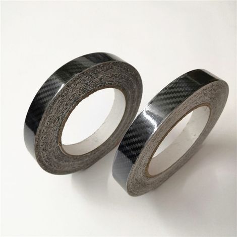 Nastro car wrapping in carbonio 5D a rotoli da 10/25/50mm Packaging - 10mm(1cm) x 5MT (1/3)