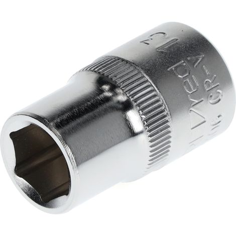 Gedore red Steckschlüsseleinsatz, Nuss, 1/2'' 12,5 mm Antrieb, 6-kant, 13 mm Weite, Werkzeug, R610001306, Stahl (1/5)
