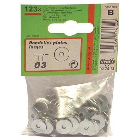 VYNEX - Rondelle plate large az.d. 3 cp:2 x123