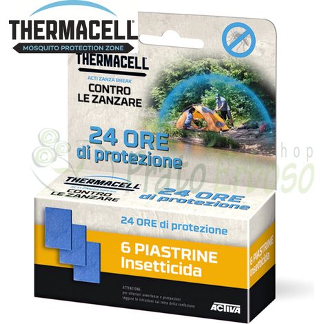 Recarga de plaquetas de 24 horas - Plaquetas para Thermacell Backpacker