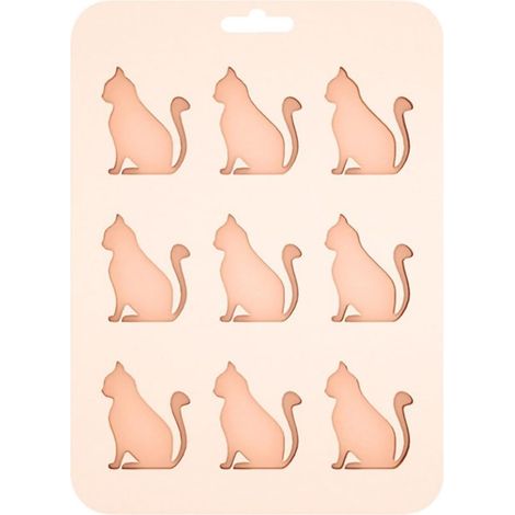 À Glaçons Pour Congélateur Moule Chat Rigolo 9 Cavités Réutilisable (1/5)