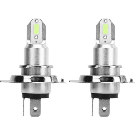 Stück Motorrad-LED-Scheinwerferlampen, helles und stabiles Licht, 2600 lm, 110 W, H4-Lampen für Autos