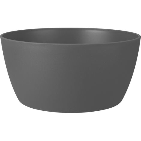 Elho Schale Brussels anthrazit Ø 23 cm Pflanzschalen