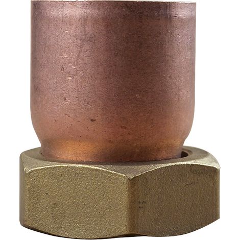 Douille droite écrou prisonnier 359 GCL Femelle 1"1/2(40/49) - Tube Cuivre Ø42