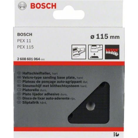 Plato lijador duro PEX 115 BOSCH 2608601064