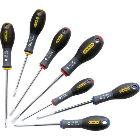 Set di 7 cacciaviti da elettricista STANLEY - 0-65-438