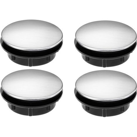 Confezione da 4 tappi per foro lavello (diametro da 1,1 a 1,57 pollici) in acciaio inossidabile per rubinetto da cucina. (1/4)
