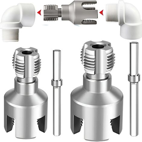 Adaptateur de connecteur filetage interne et externe pour tube (1/5)