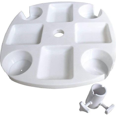 Sonnenschirmhalter, Getränkebecherhalter, Poolständer, Strandaufhänger, Bierregal, Tablett