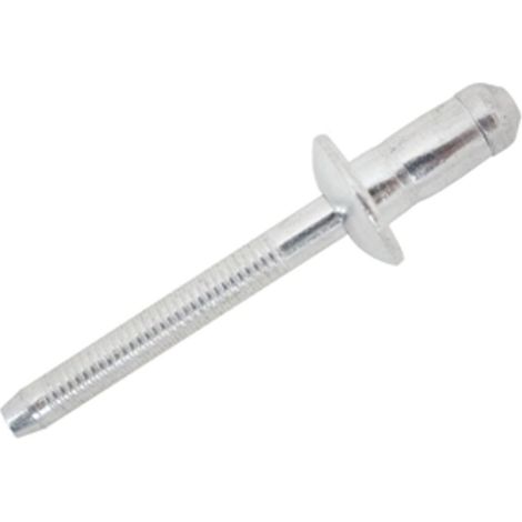 Jrp Riveting Products 6.4 x 14.5mm Aluminium Dome Head - Box of 250 (1/2)