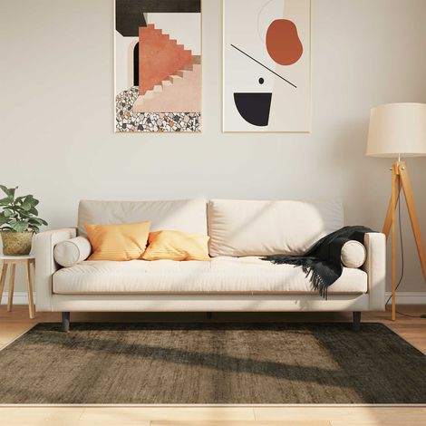 vidaXL  Rug Runner  MARSA Forest Green 120 x 170 cm Polyester and PVC