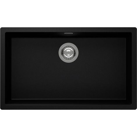 SCHOCK Einbaubecken Cristadur KAIA N-100XL A Puro Exzenterbedienung (1/2)