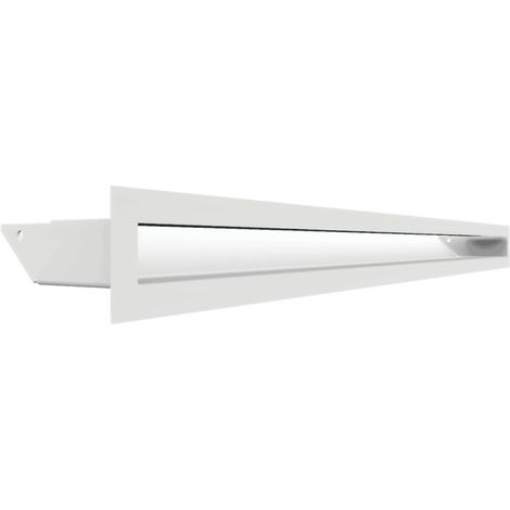 Lüftungsgitter LUFT 6x80 weiß Slim (1/5)