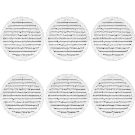 [NIEMALS VERWENDET] Packung mit 6 Ersatzpads, kompatibel mit Shark S7000AMZ, S7001 und S6002EU