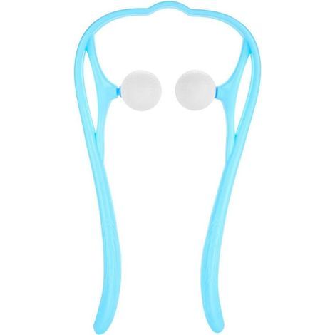 Appareil de massage manuel pour soulager les douleurs cervicales et musculaires, design ergonomique, léger et portable. (1/5)