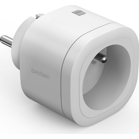 Avidsen – Prise électrique connectée intérieure 16A – Contrôle à distance via application – Compatible Google Home et Alexa – 127006 (1/10)