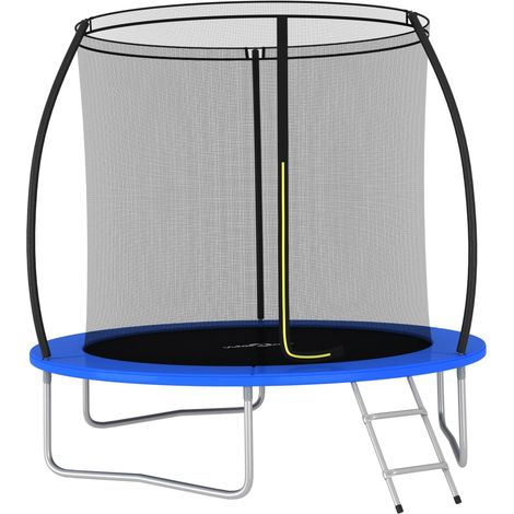 Trampolin-Set Rund 244×55 cm 100 kg vidaXL (1/5)