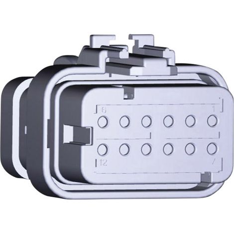 TE Connectivity Buchsengehäuse-Kabel AMPSEAL16 Polzahl Gesamt 12  776533-3 1 St.