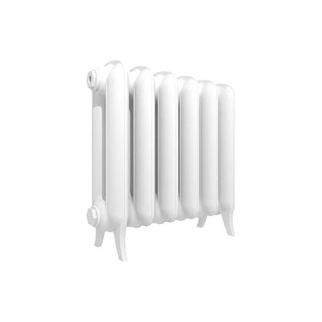 Radiatore in ghisa bianco  - Altezza 520mm - Lunghezza 606mm - 604 watt - Spessore 180mm - Capacità 1488L - PLA520/606WS3