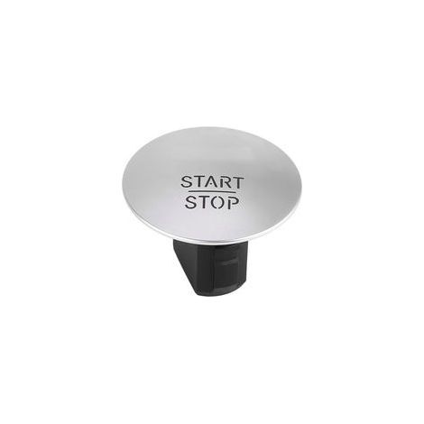Interrupteur d’allumage moteur en plastique anticorrosion argent – Compatible universel, montage facile, finition premium pour mise à niveau (1/5)