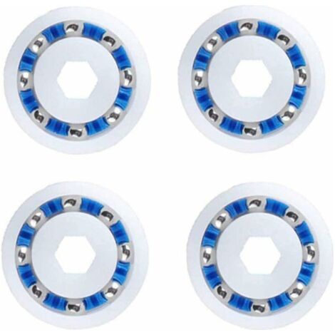 Satz mit 4 anpassbaren Kugellagern, kompatibel mit den Rädern der Polaris 360 380 3900 Sport Poolroboter (entspricht 9-100-1108)