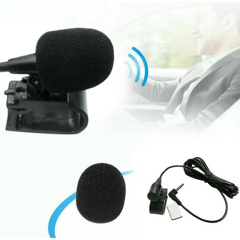 Autoradio Pioneer avec lecteur CD/DVD et microphone mains libres, interface jack 3,5 mm. (1/2)