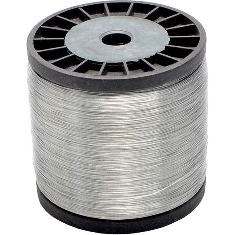FIL GALVANISÉ SUR BOBINE 0,4 mm (3 KG)