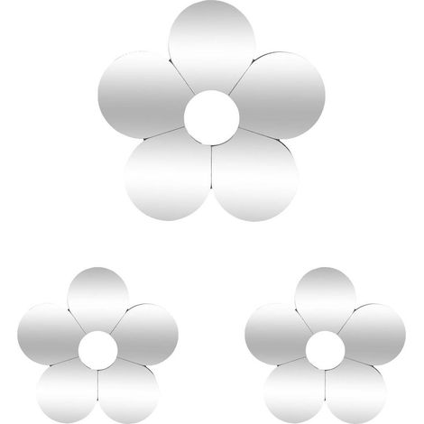 Set di 3 specchi ajol 21x21cm - Atmosphera créateur d'intérieur (1/5)