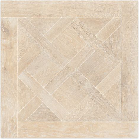 Carrelage effet Parquet Bois Chêne Naturel Versailles 90x90x0,9 cm Trianon - Sol intérieur (vendu par carton de 1,62 m²) - RO'MA CARRELAGE