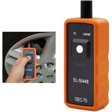 TPMS-Reset-Tool – Kompatibel mit OEC-T5 und EL-50448 – Für GM-Fahrzeuge – Betrieb mit einer 9-V-Batterie – 1 Stück (1/5)