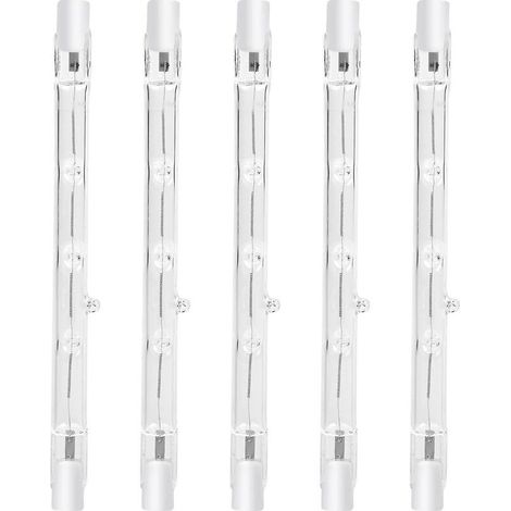 100w 118mm R7s Dimmable Halogen Pencil Bulb Warm White 2800k R7s Linear 1500lm Spotlight Ac220-240v For Home Lighting, Work, Security, Floor Lamp, Etc (1/3)