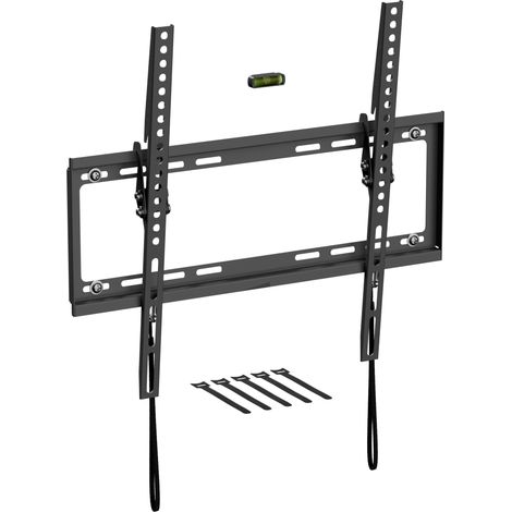 Support Mural TV pour 32 à 70 Pouces, Inclinaison Variable, Formats VESA 200x200 mm à 400x400 mm - Peut Soutenir Un Poids Maximum de 50 kg (1/5)