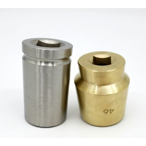 Bussola antiscintilla 26 mm 1/2 bronzo all'alluminio