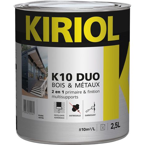 Rostschutzfarbe K10 Duo COMUS Satin Weiß 2.5L - A005365