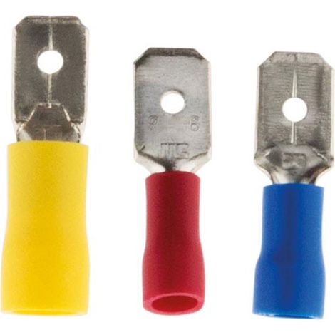 10 cosses clips mâles plats - Zenitech