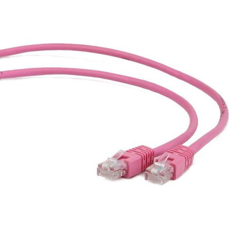 Patch kábel CABLEXPERT Cat5e UTP 3m ružový (1/2)