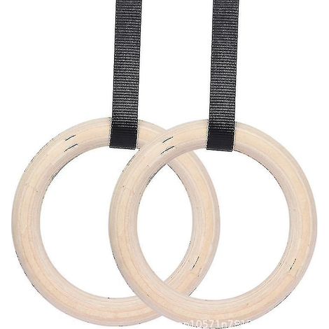 Birch Gymnastics Ring, Professional Adjustable Fitness Ring, A Pair Of 28 Birch Rings (1/2)