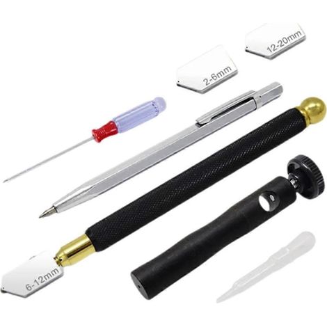 Glasmesserset, ölgefülltes Glasmesser, Marker-Stiftset (1/5)