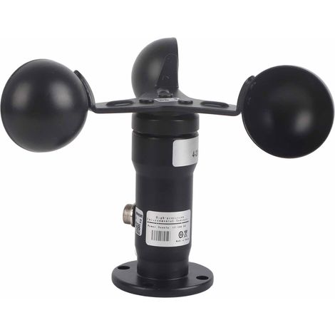 4-20 mA Impulssignalausgang Windgeschwindigkeitssensor aus Aluminiumlegierung Anemometer Windgeschwindigkeitsdetektor (1/5)