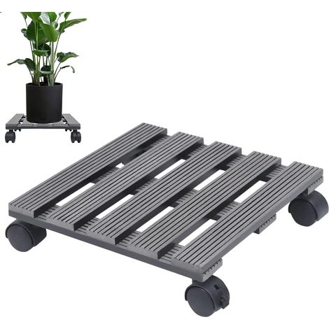 mit Rädern wasserfester robuster Blumenkübel Rolltopf